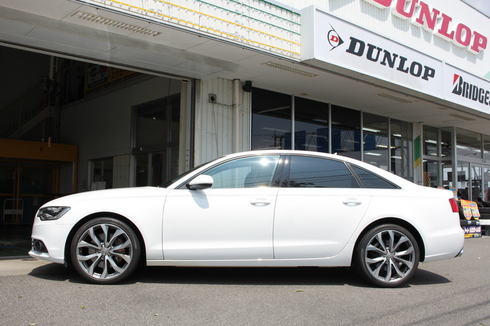 AUDI A6(4G)をKWでローダウンしました | 鈴鹿店 | 店舗ブログ | タイヤ